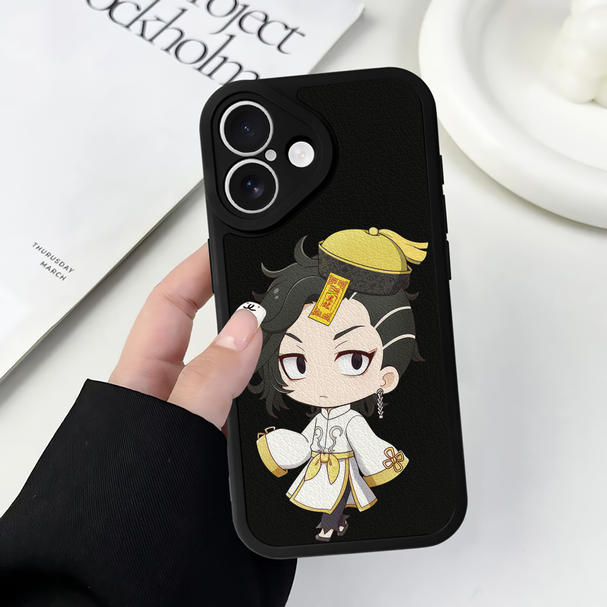 （画像用） 東京リベンジャーズ Tokyo Revengers 【iPhone 16シリーズ対応】シリコンスマホケース（レザー調） 材質：シリコン